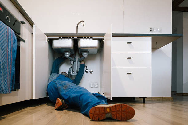 Professional Drain Cleaning technician working in Lawrenceville, IL